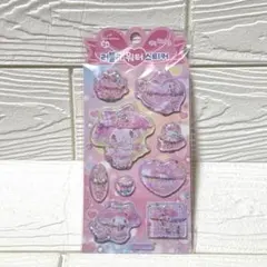 韓国 サンリオ 公式 マイメロ ウォーターシール ステッカー 立体シール