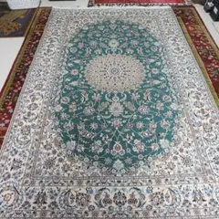 ペルシャ絨毯（ウール） ナイン産（240×152ｃｍ）