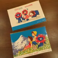 関西　万博　expo　2025　ミャクミャク　アルプスの少女ハイジ　ポストカード