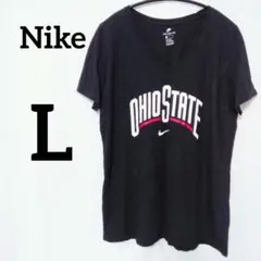 Nike【L 】トップス アスレチックカットTシャツ ブラック