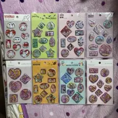 【入手困難】大人気商品☆セリア ディズニーウォーターシール8種セット☆