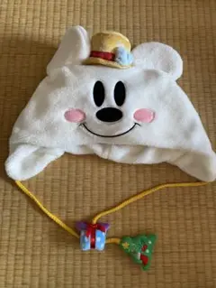 ディズニー30周年 クリスマス ミッキーミニーリバーシブルファンキャップ
