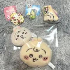 ちいかわbaby パスケース　りんりんおかおマスコット　うさぎ