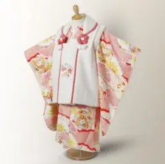 3歳 七五三 着物セット 7点