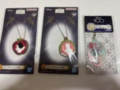 ディズニー　一番くじ　ラバーチャーム&キーホルダー