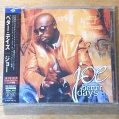 【国内盤未開封CD】ジョー『ベター・デイズ』