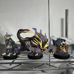 モンスターハンター amiibo 3体セット マガイマガド オトモ