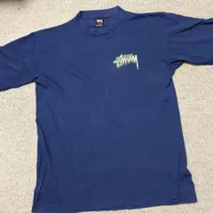 STUSSY ステューシー Tシャツ L ネイビー メキシコ製 00s オールド