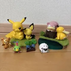 おまけ付き　ポケモン　プライズ　フィギュア　ピカチュウ　コダック　箱無し