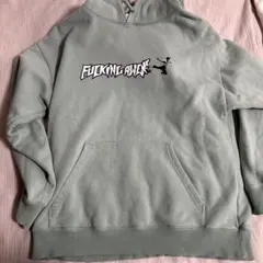 FUCKING AWESOME パーカー Lサイズ グリーン ストリート
