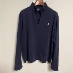 Polo Ralph Lauren ネイビー ジップアップトレーナー L