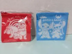 プーさん スティッチ ミニミニ巾着袋 2個 プレゼント ディズニー
