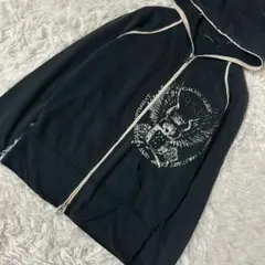 Calvin Klein Jeans フルジップパーカー ブラック M