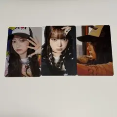 ルセラフィム DIFFERENT ウンチェ フォトカード 3枚セット