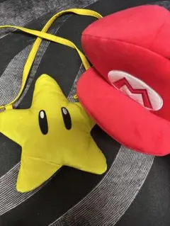 USJユニバ マリオ帽子 スターショルダーセット