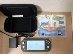 Nintendo Switch Light本体(グレー) あつまれどうぶつの森