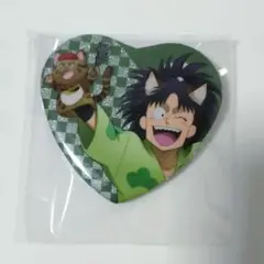 忍たま乱太郎 ナンジャタウン ハート缶バッジ 七松小平太