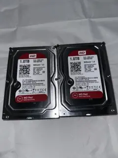 Western Digital WD Red WD10EFRX 2台　1テラのサムネイル