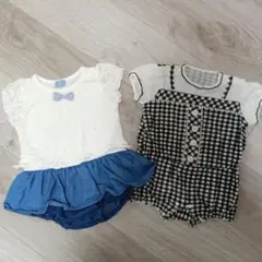 ロンパース2点セット