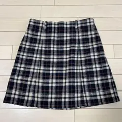 Heatherミニチェックスカート 秋服　冬服