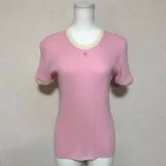 最終お値下げ アレキサンダーワンピンク ハイネック 半袖セーター
