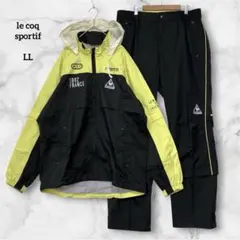 le coq sportif レインウェア上下セットアップおまけ付き - メルカリ