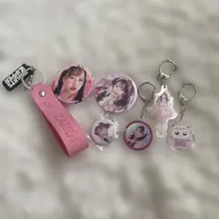 松本かれん キーホルダー 缶バッジ