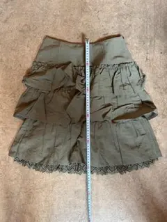 EPOCA オリーブグリーン フレアスカート M