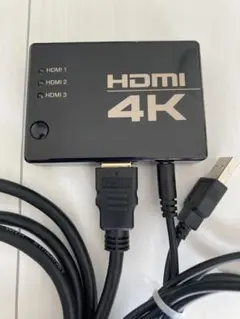 HDM I ３台接続　セレクター　分配器　4Kのサムネイル