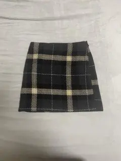 H&M チェック柄 ミニスカート タイトスカートのサムネイル