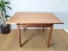 S☆832 無印良品 伸長式 ダイニングテーブル ウォールナット