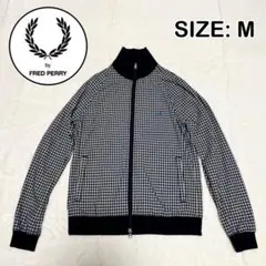 美品 M】フレッドペリー刺繍トラックジャケット古着ジャージ月桂樹