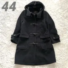 【23区】大きいサイズ44 2XL肉厚 ウールニット ダッフルコート ネイビー 23区】大きいサイズ44 2XL肉厚 ウールニット ダッフルコート