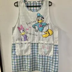 保育士エプロン　ドナルド　キャラクター