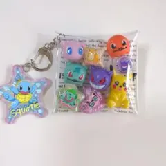 ガチャ詰めポーチ ポケモン アクリルキーホルダー セットのサムネイル