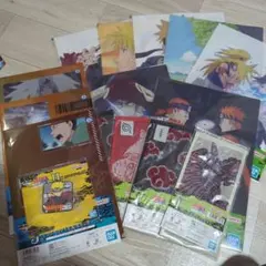 ナルト　一番くじ　ビジュアルボード　タオル　下位賞　コンプリート