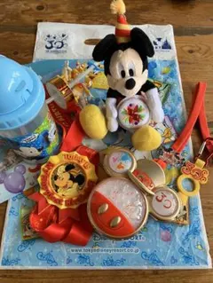 ミッキーマウス ぬいぐるみ セット 30周年