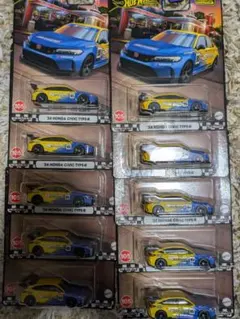 ホットウィール　スプーン　シビックタイプR　　10台セット Hot Wheels 【予約商品】BOX販売(10台入り) ホットウィール(Hot