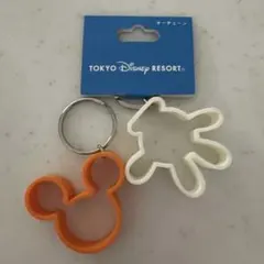 【Disney】東京ディズニーリゾート ミッキー　キーホルダー　シリコン