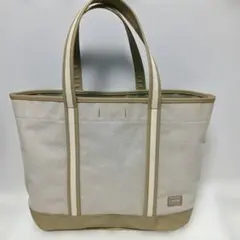 PORTER GIRL A4 収納可 トートバッグ ベージュ