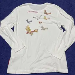 ジブリの立体造形物展　紅の豚　ポルコ・ロッソ　長袖　シャツ　ヴィンテージ 紅の豚 Porco Rosso Tシャツ ジブリの立体造型物展 Mサイズ - メルカリ