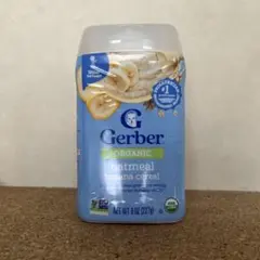 Gerber 有機オートミールバナナシリアル 227gのサムネイル