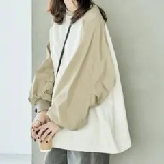 異素材 スウェット