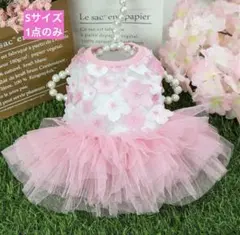 1点のみ✅新品｜犬服Sサイズ ピンク 可愛らしいデザイン