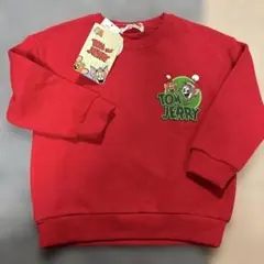 新品未使用‼️ トムとジェリー　110 クリスマス　トレーナー　バースデイ