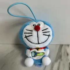 ドラえもん ぬいぐるみ ストラップ付き
