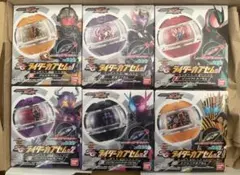 SGライダーカプセム 01 , 02 各3 計6個　仮面ライダーゼッツ カプセム