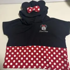 ミニーちゃん　半袖パーカー　着ぐるみ　ディズニー　80㎝