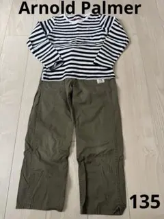 Arnold Palmer アーノルドパーマー　キッズ　ロンT＆長ズボン　135のサムネイル