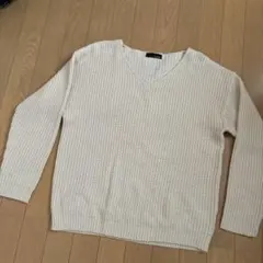 Re:EDIT リエディあぜ編みニット オフホワイト